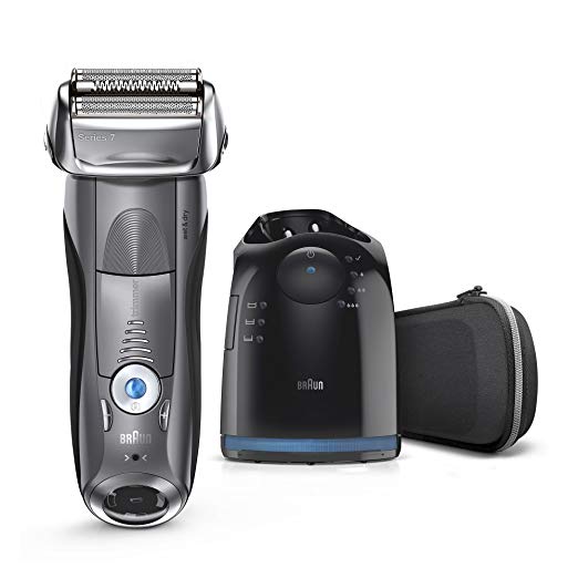 Braun Series 7 Men's Electric Foil Shaver with Wet & Dry Integrated Precision Trimmer 