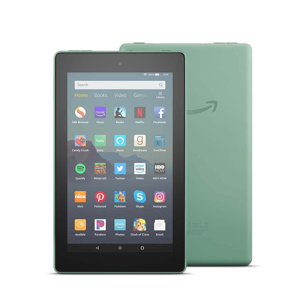 Amazon Fire 7 Tablet (2019) 16GB, Sage - Includes Special Offers