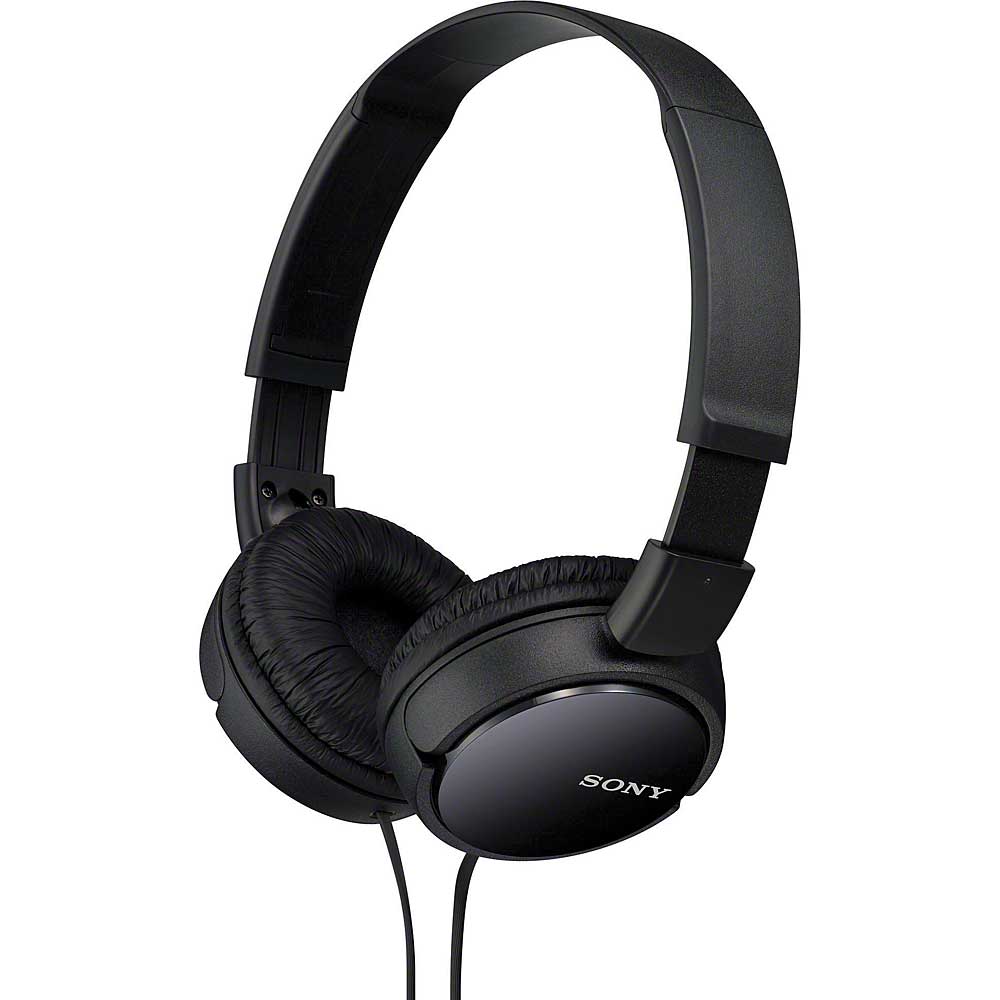 Sony ZX Series Stereo Headphones - Black 
