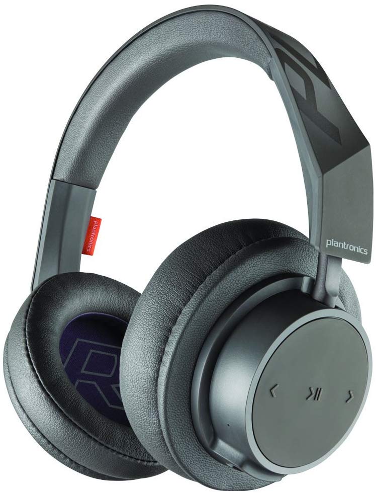 Plantronics BackBeat GO 600 Noise Isolating Headphones - Grey