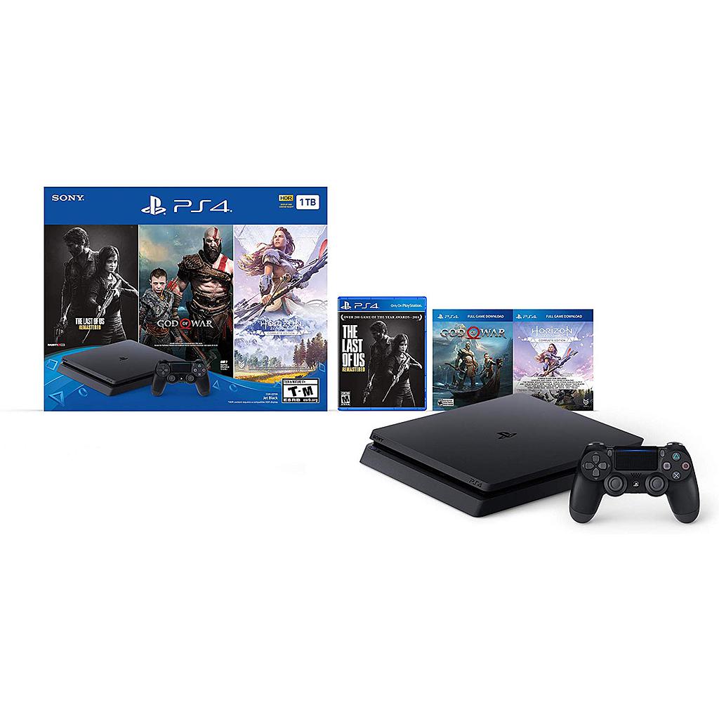 Sony PlayStation 4 1TB Only On PlayStation Games Bundle