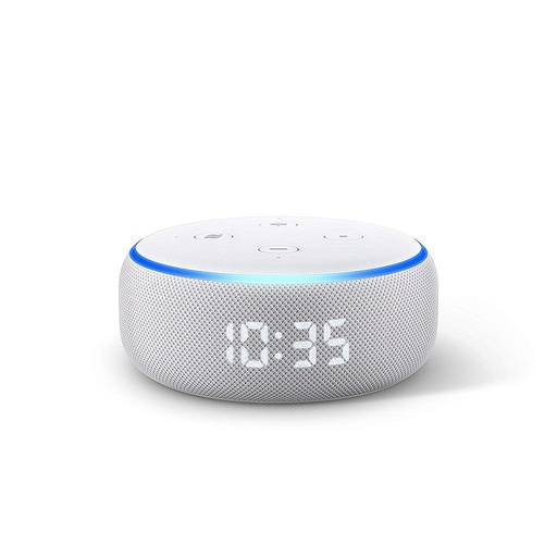 [AmazonB07N8RPRF7] Amazon Echo Dot with Clock (3rd Gen) Sandstone