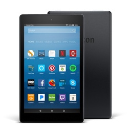 [AmazonB0794RHPZD] Amazon Fire HD8 Tablet (2018) 16GB, Black - Includes Special Offers