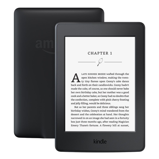 [AmazonB00QJEL42Y] Amazon Kindle Paperwhite (2015) Black - Includes Special Offers - Certified Refurbished